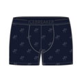 Icebreaker Boxershort Anatomica (Merinowolle) Graphic Unterwäsche mitternachtblau Herren